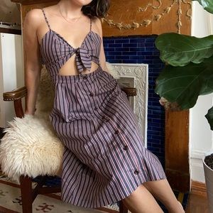 Azalea striped dress